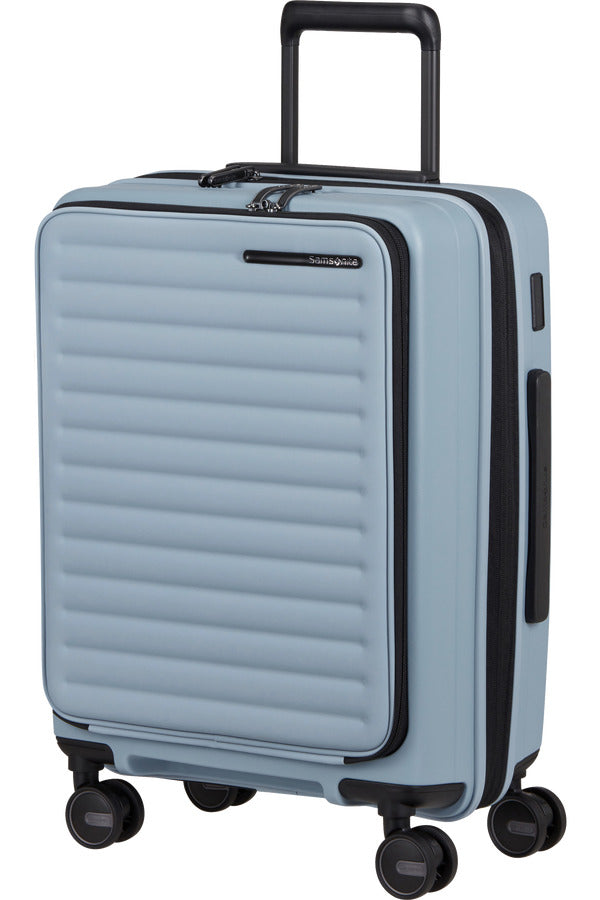 RESTACKD Spinner Expandable (4 wheels) 55cm Easy Access - Fog Blue
