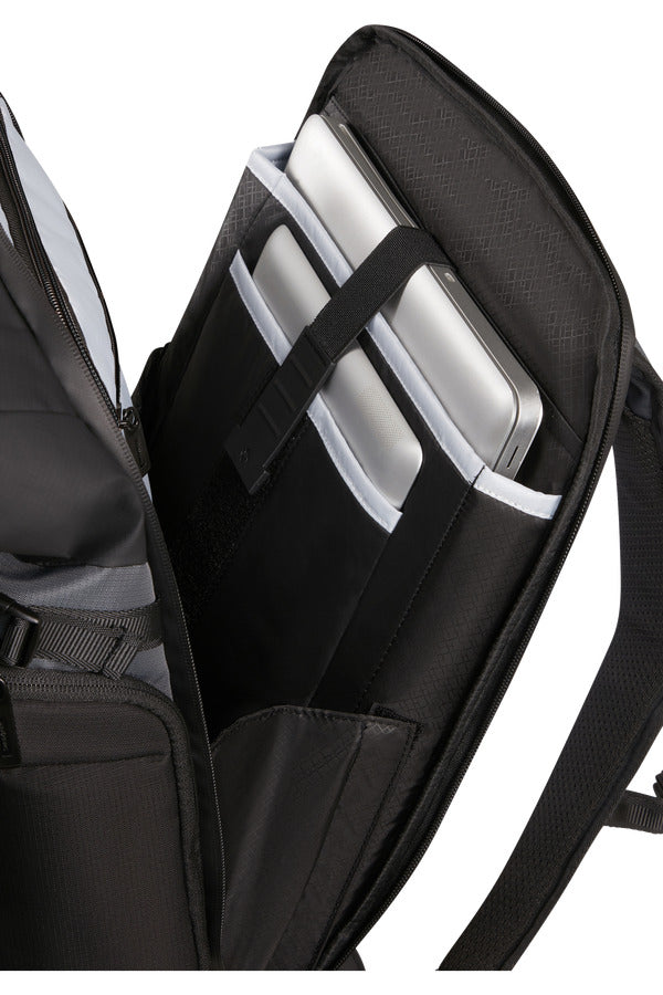 BIZ2GO 2 Rolltop Backpack 15.6" - Black