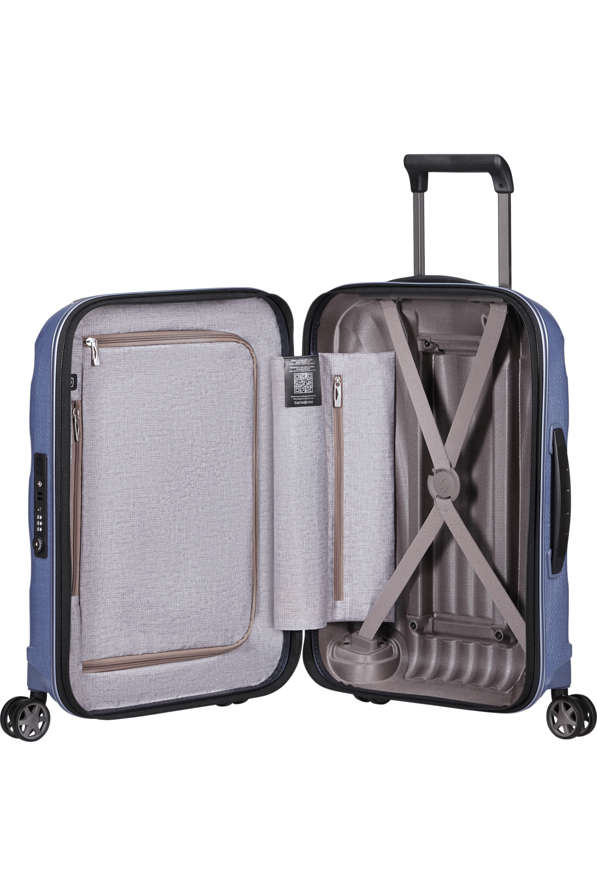 C-Lite Spinner (4 wheels) 55cm Expandable Cabin - Lavender