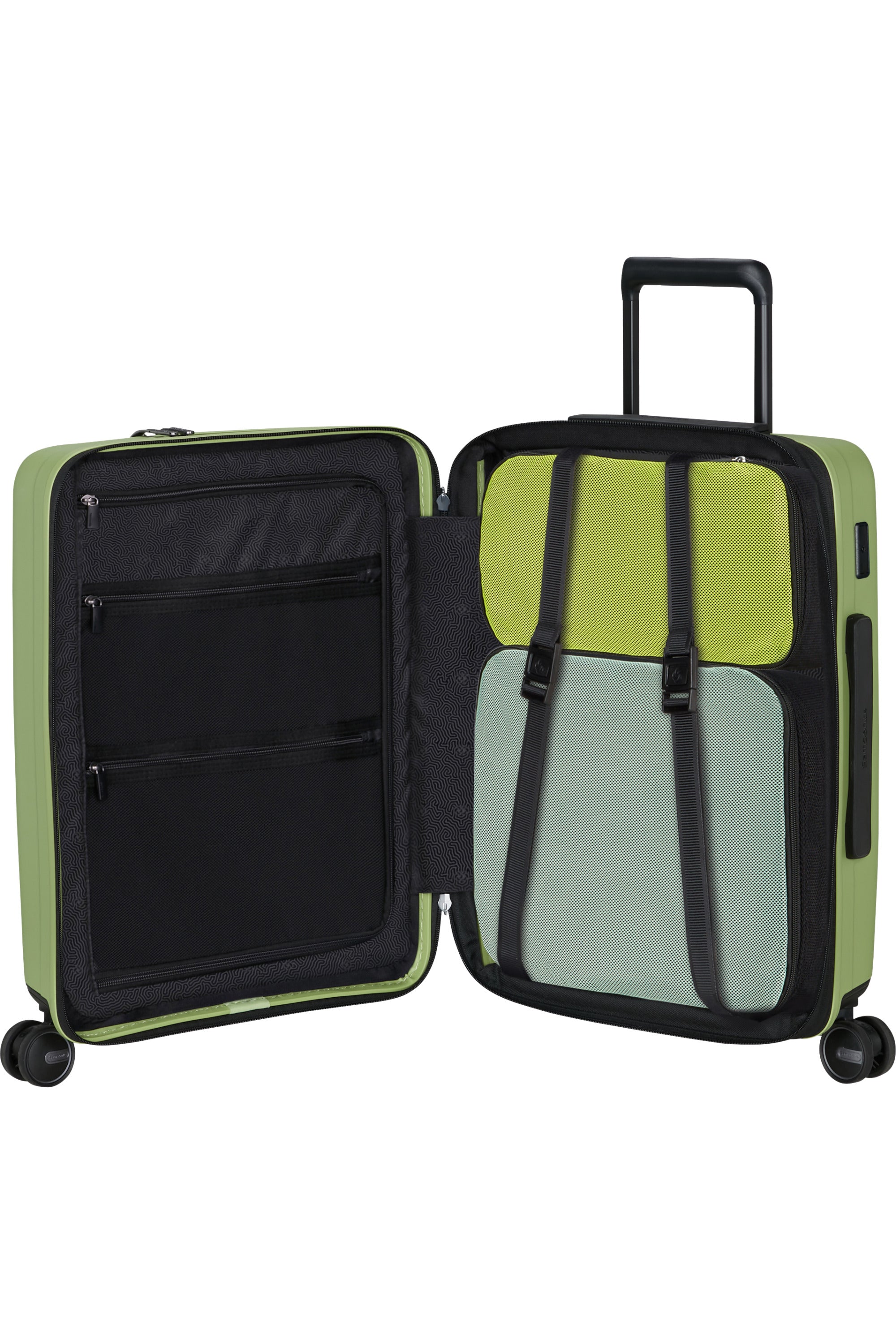 RESTACKD Spinner Expandable (4 wheels) 55cm Easy Access - Wasabi