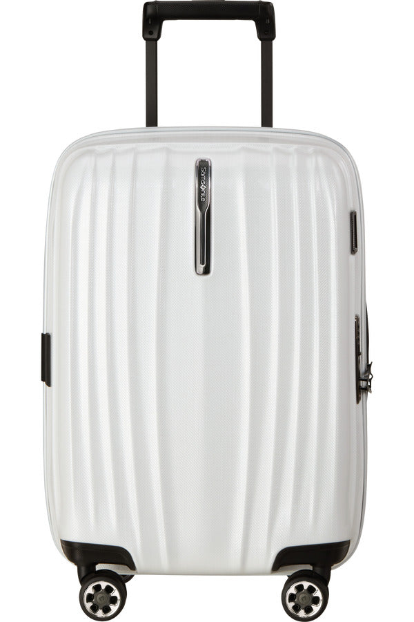 NEXIS Spinner Expandable (4 wheels) 55cm Slim - Cotton White