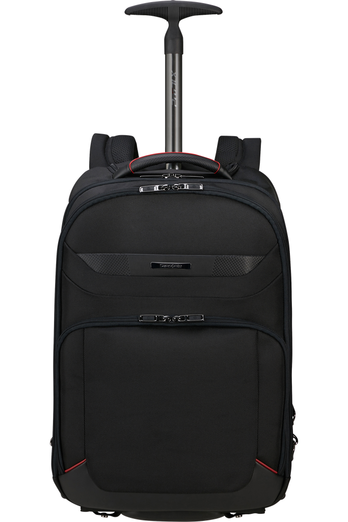 PRO DLX 6 Laptop Bag with wheels 17.3 Black London Luggage