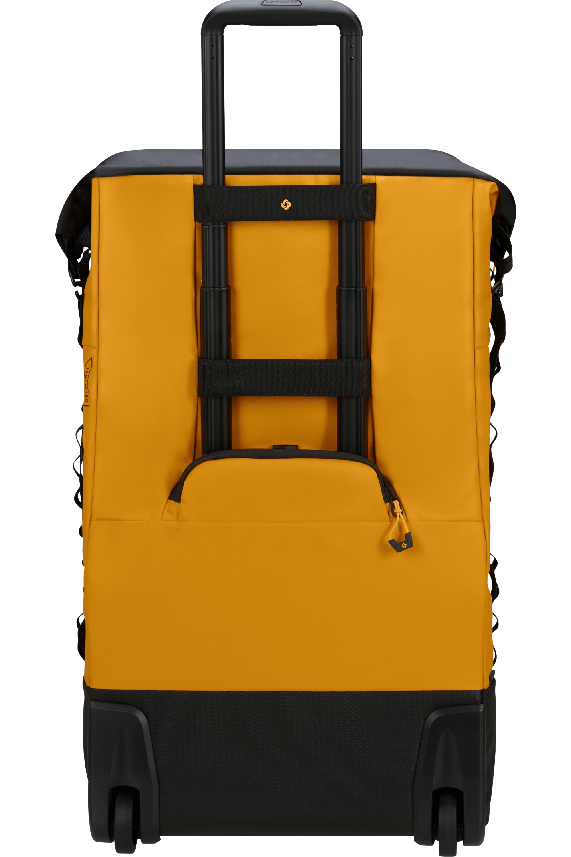 ECODIVER Foldable duffle with wheels 4-in-1 - Yellow