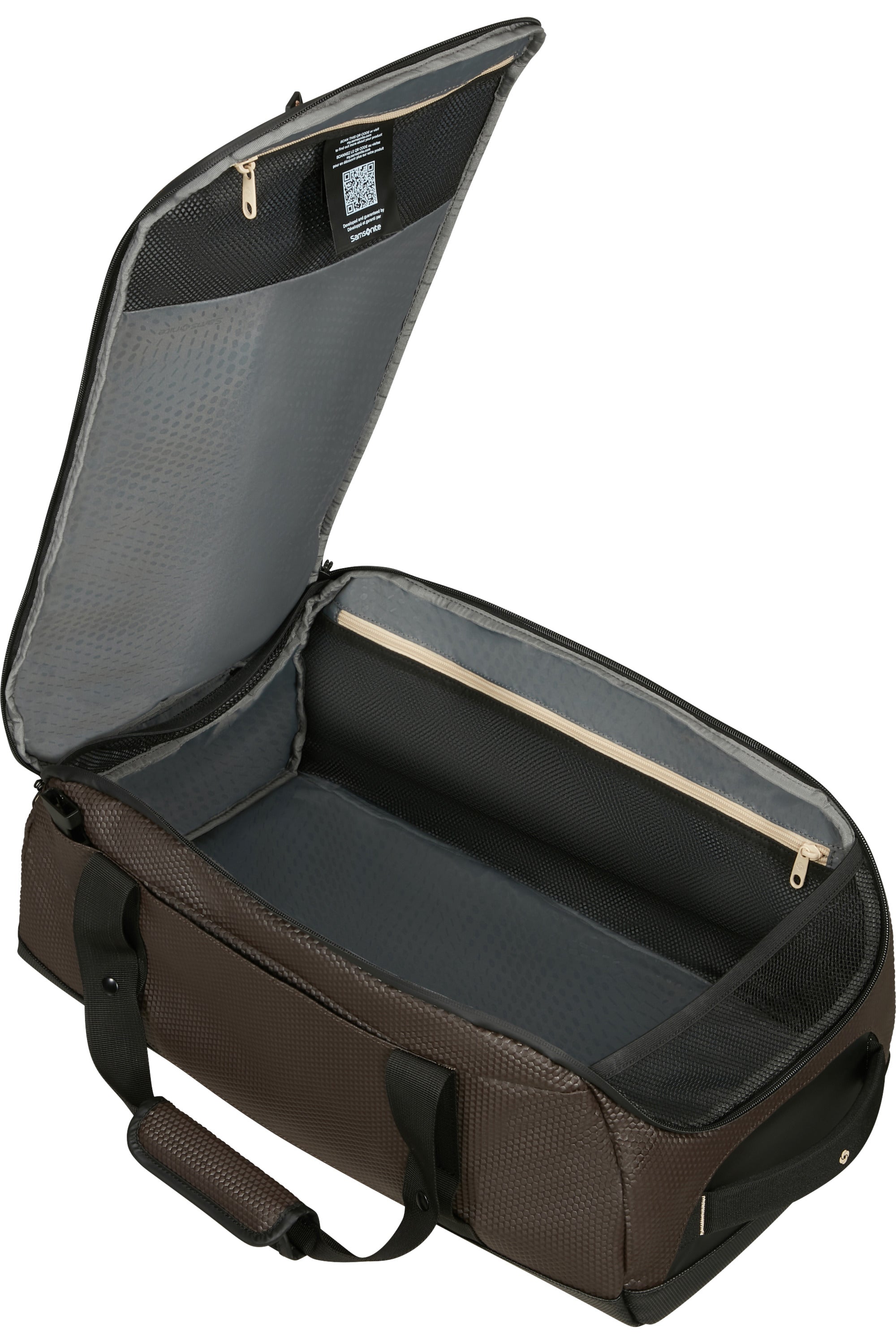ECODIVER Duffle Bag S - Coffee Bean