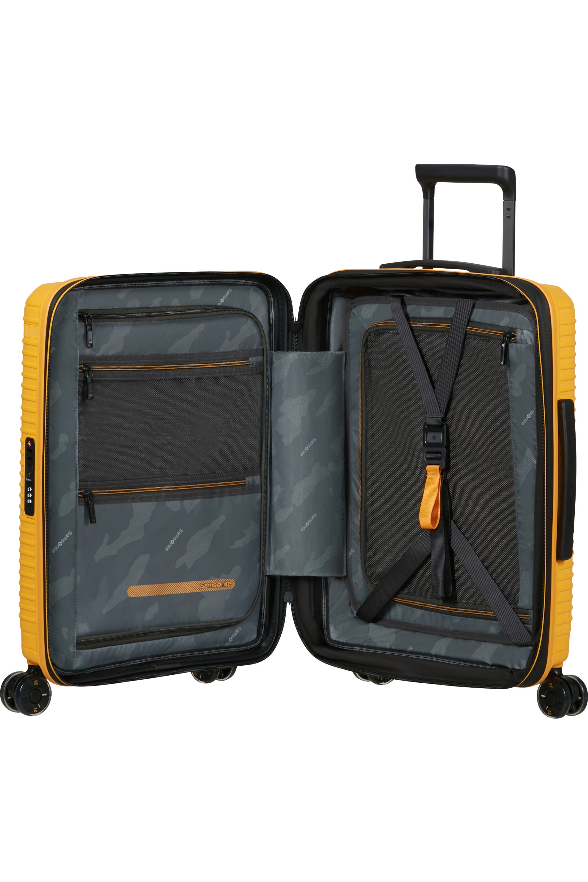 PRODIVER Spinner Expandable (4 wheels) 55cm - Yellow