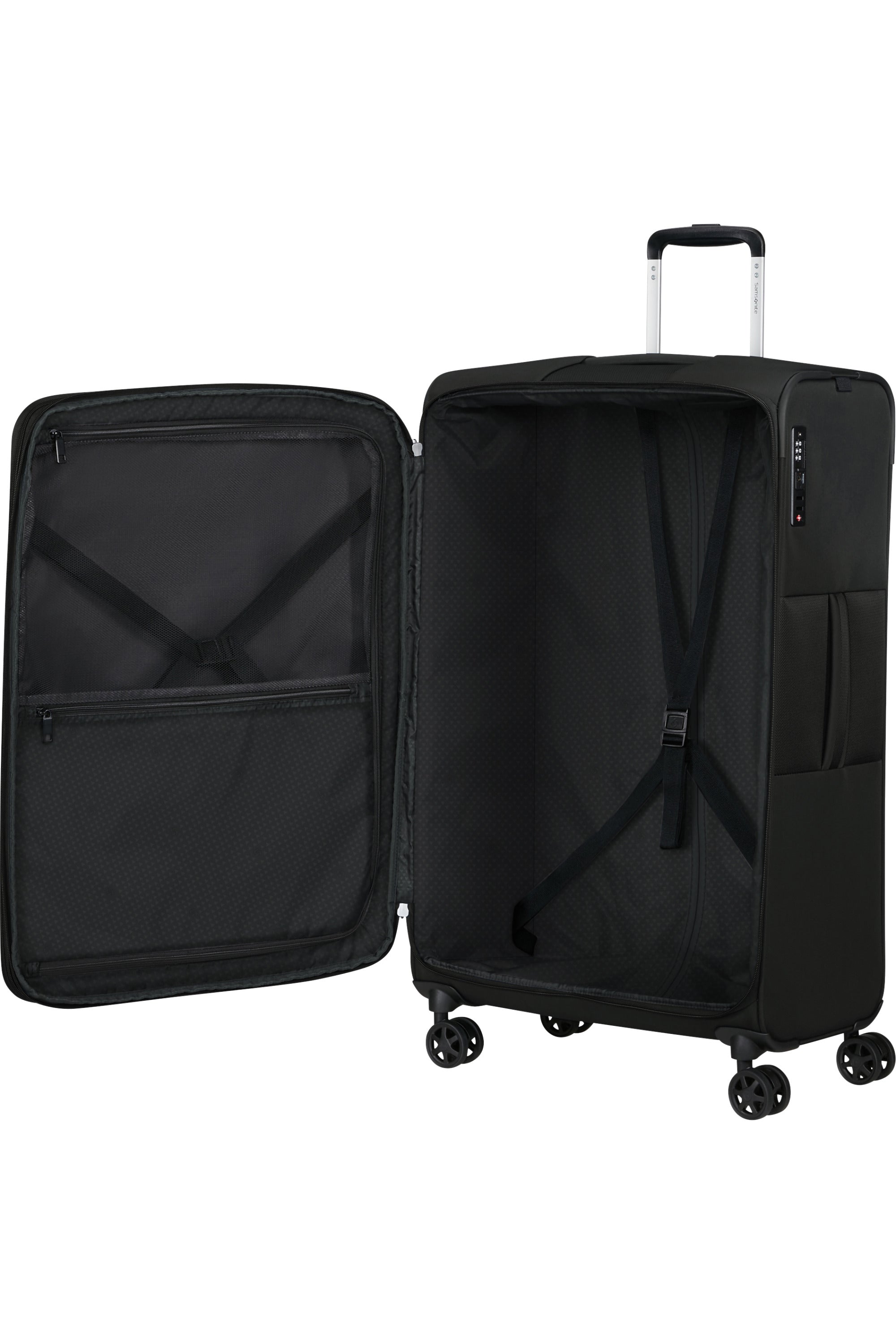 GOTWIST Spinner Expandable (4 wheels) 78cm - Black