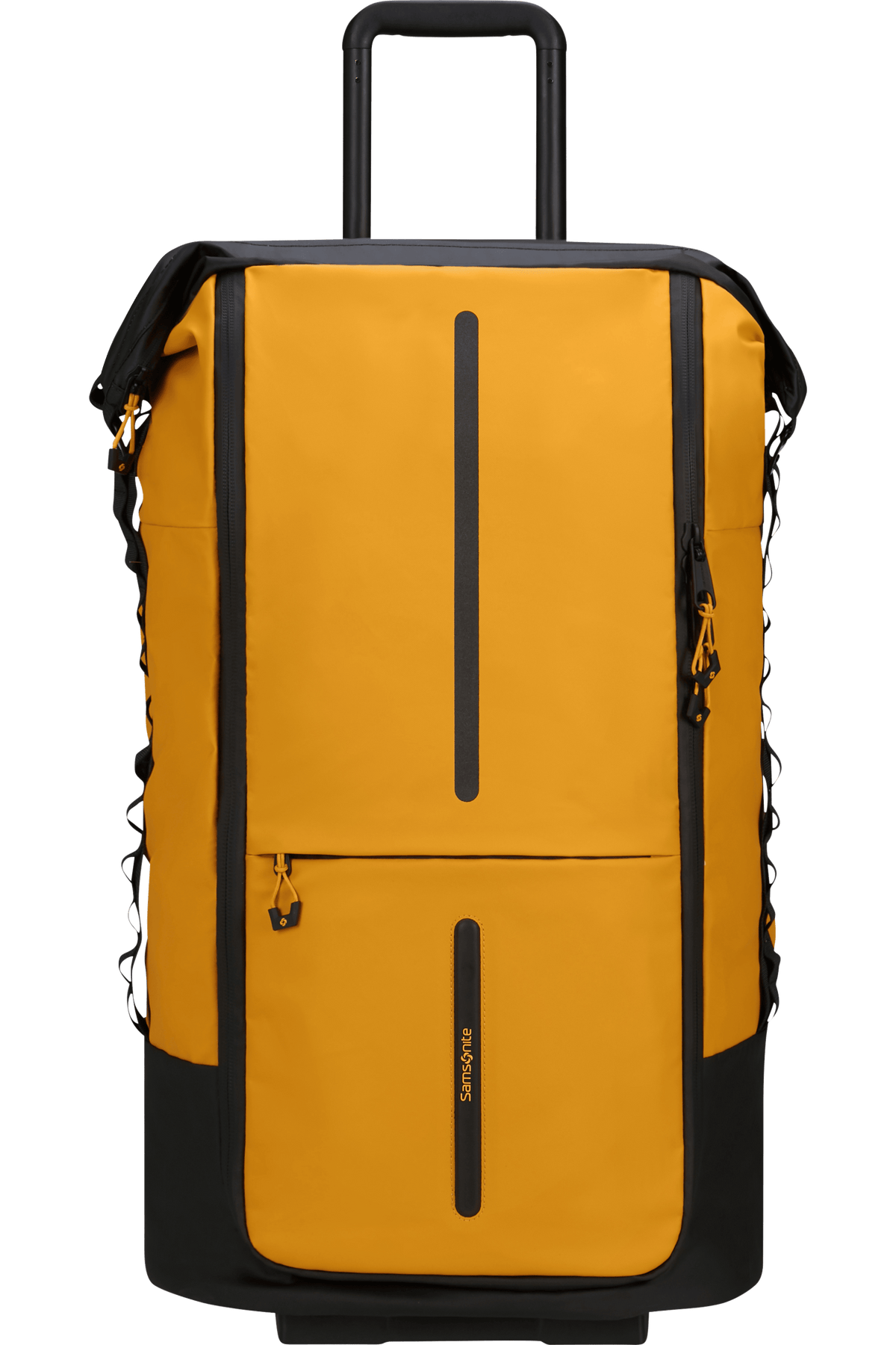 ECODIVER Foldable duffle with wheels 4-in-1 - Yellow