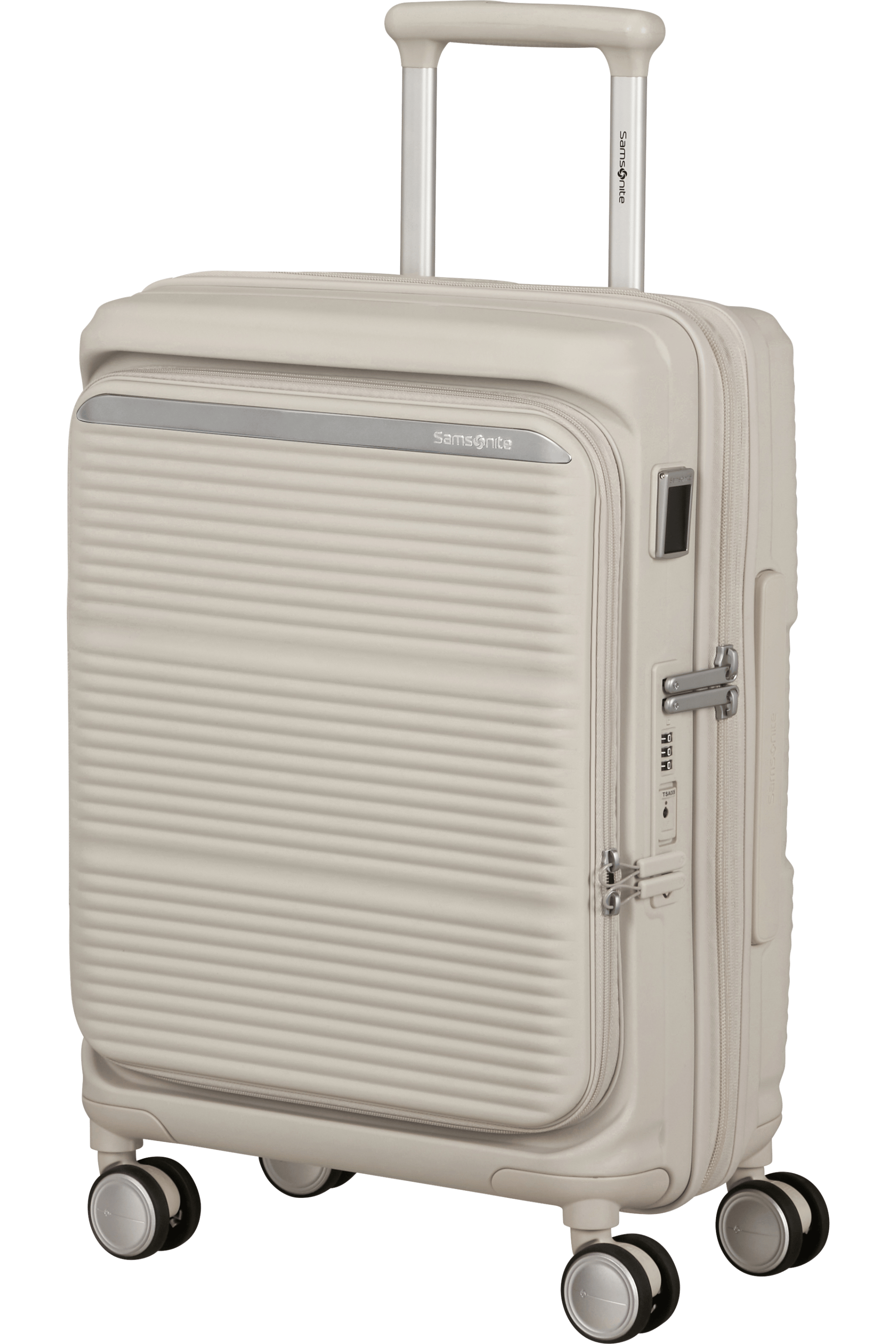 Paralux Spinner expandable (4 wheels) 55cm - Stone Grey