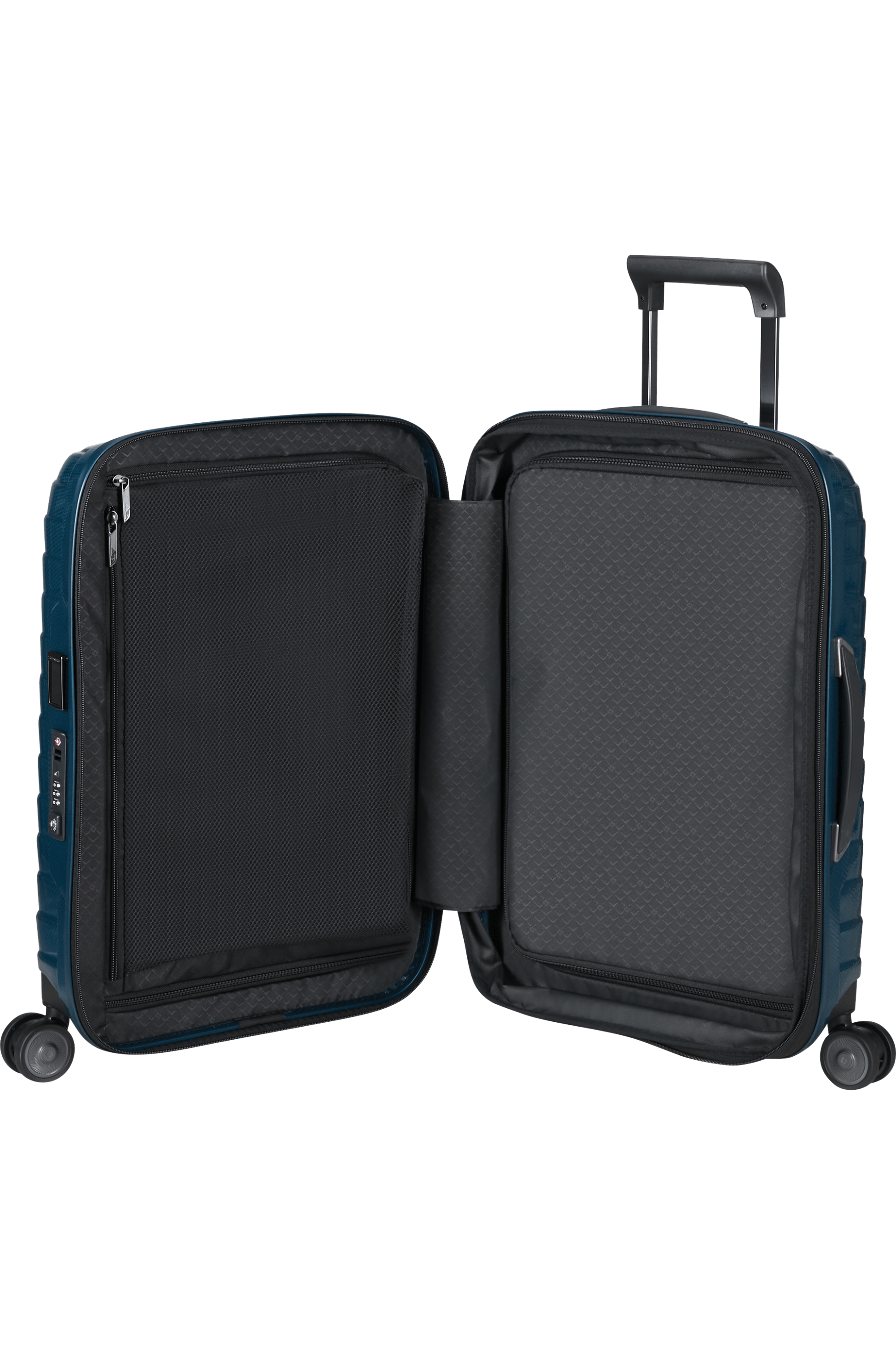 PROXIS 55cm (20/23cm) Spinner Expandable (4 wheels) - Petrol Blue