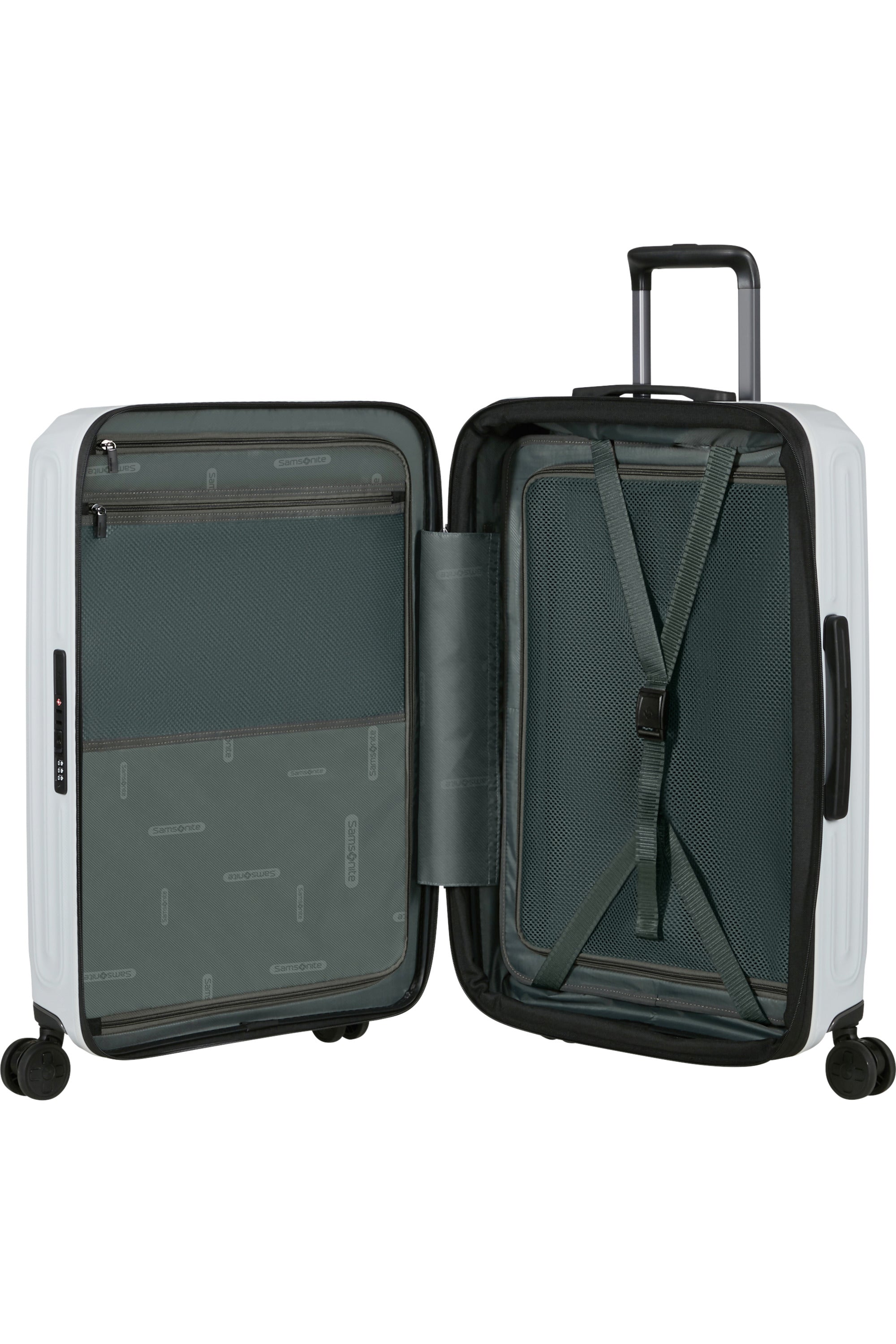 2WANDER Spinner Expandable (4 wheels) 69cm - Metallic Stone