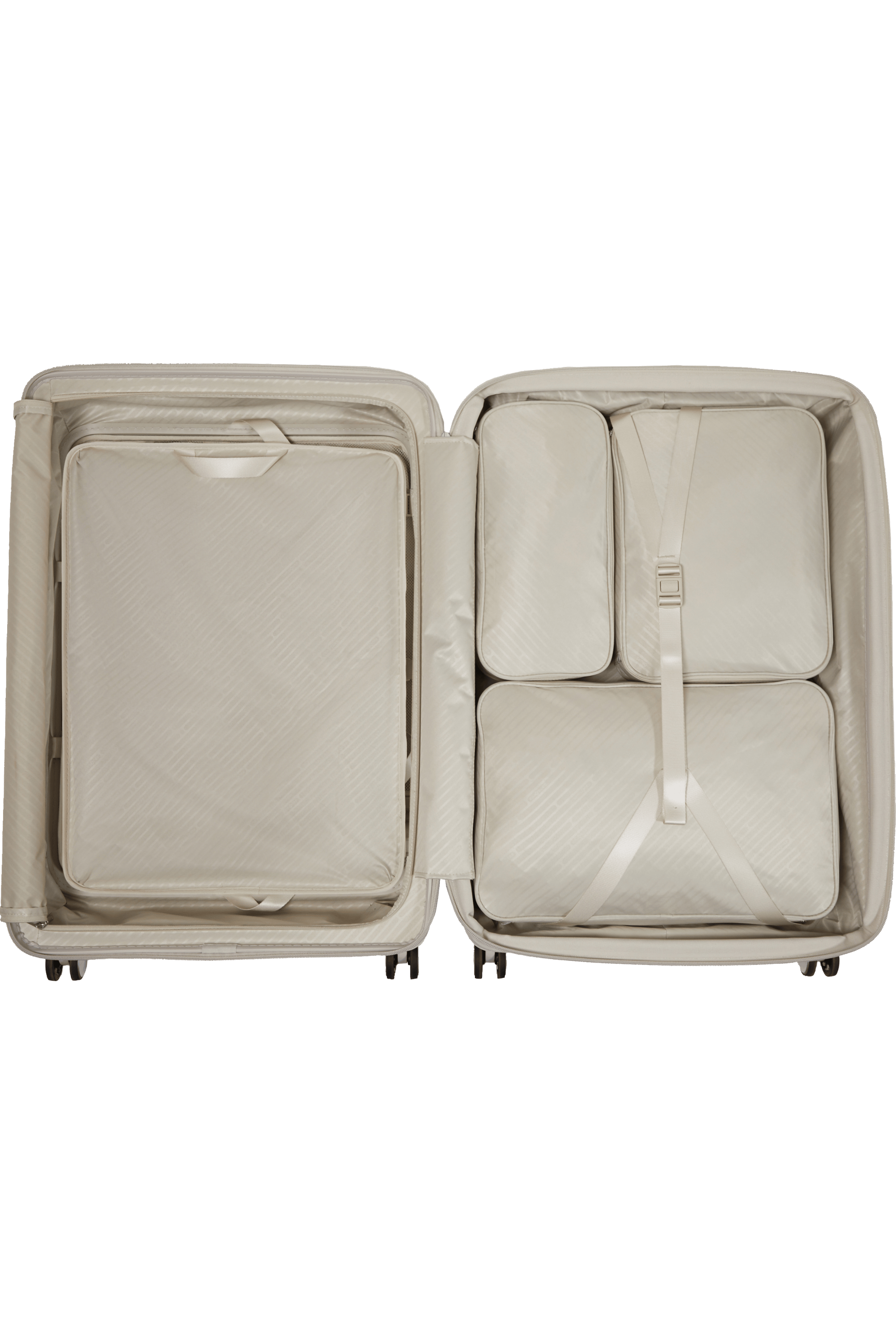 Paralux Spinner expandable (4 wheels) 75cm - Stone Grey