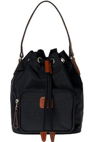 X-Collection Recycled nylon Bucket Bag - Ocean Blue