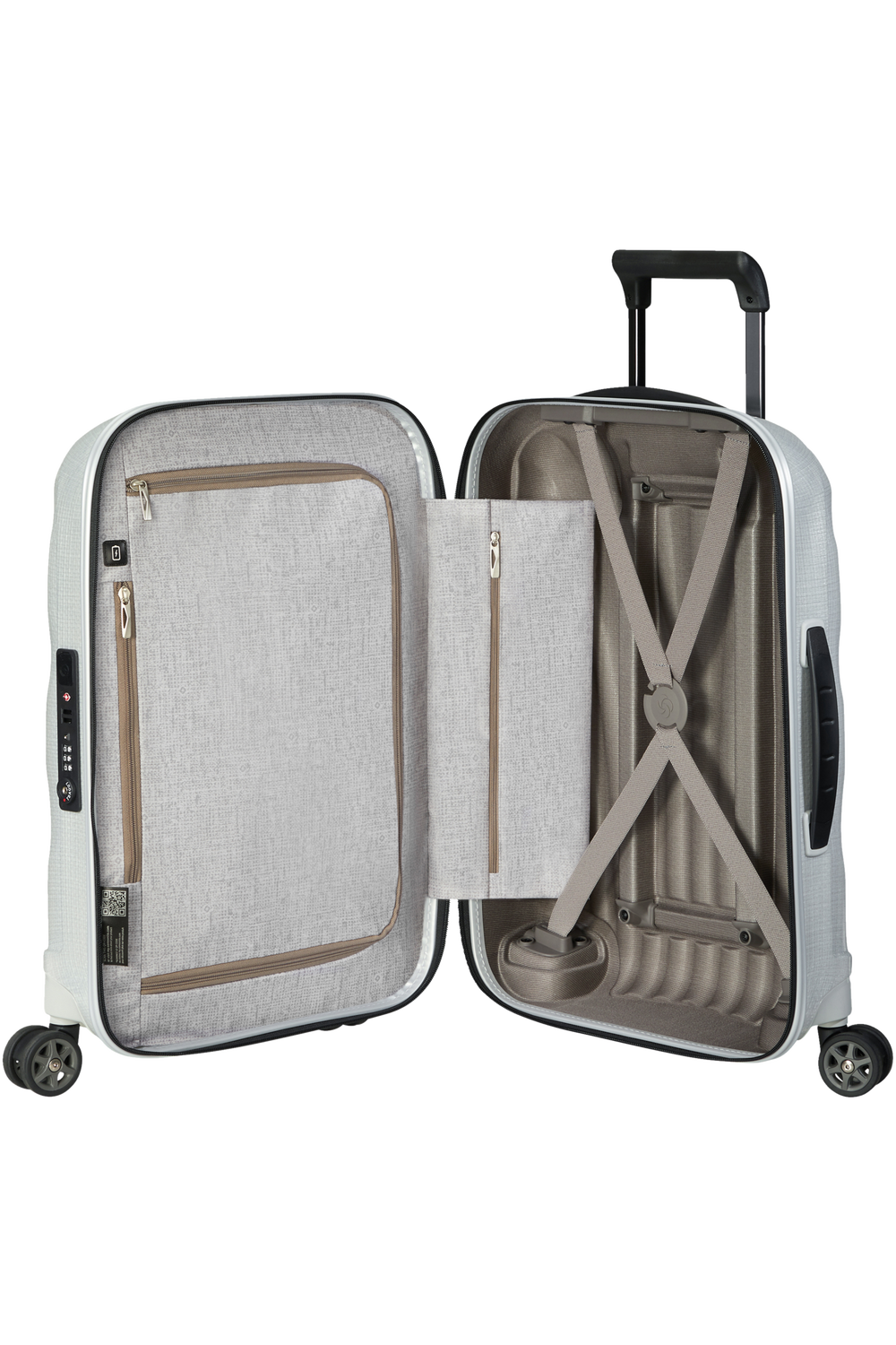 C-Lite Spinner (4 wheels) 55cm Cabin - Off White