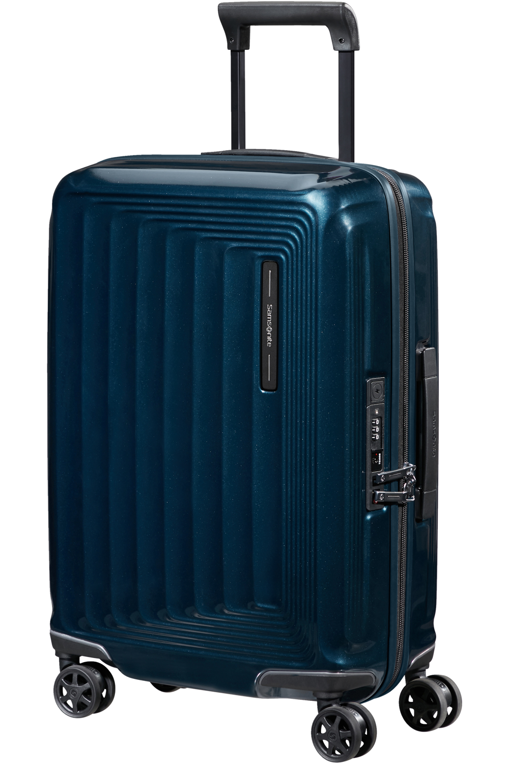 Samsonite neopulse spinner 55 metallic black hotsell