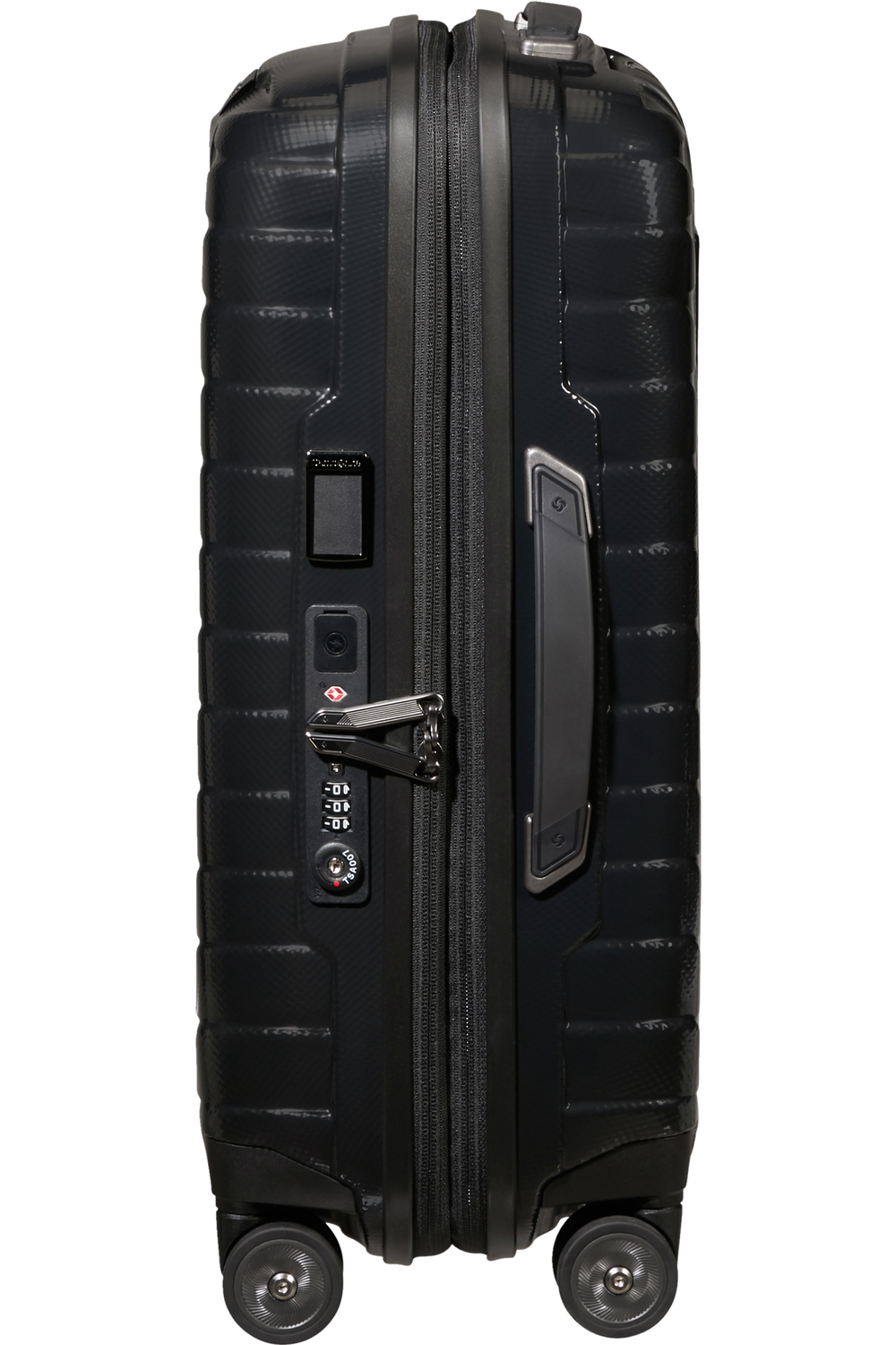 PROXIS 55cm (23/26cm) Spinner Expandable (4 wheels) - Black