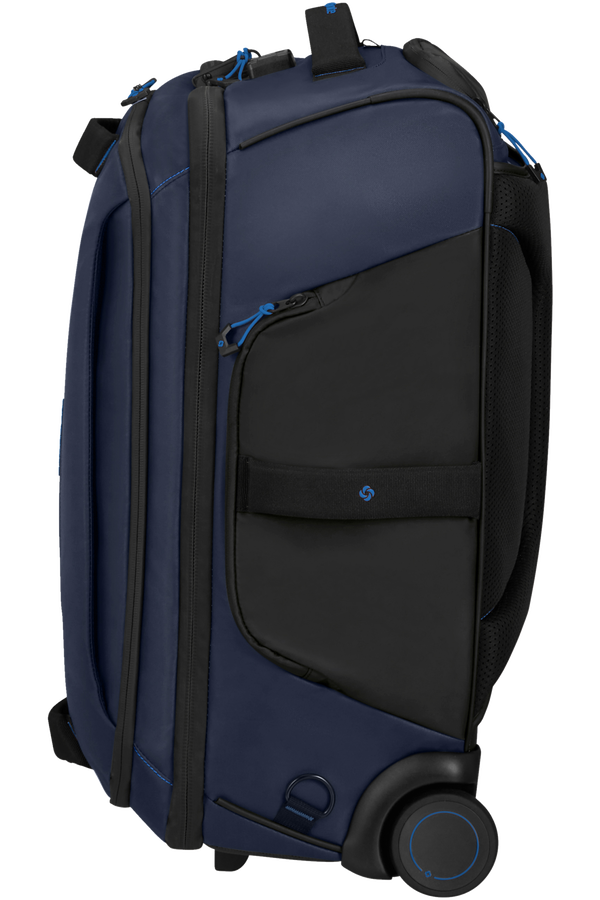 ECODIVER Duffle with wheels 55cm backpack Blue Nights London Luggage