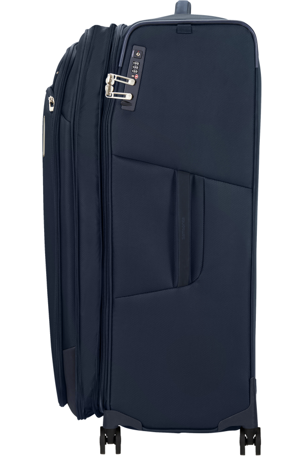 RESPARK 82cm Spinner Expandable 4 wheels Midnight Blue London Luggage