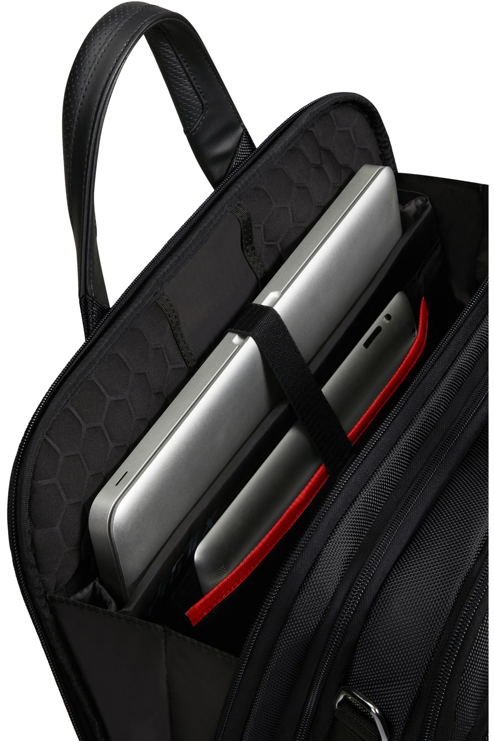 PRO DLX 6 Briefcase 15.6 Black London Luggage