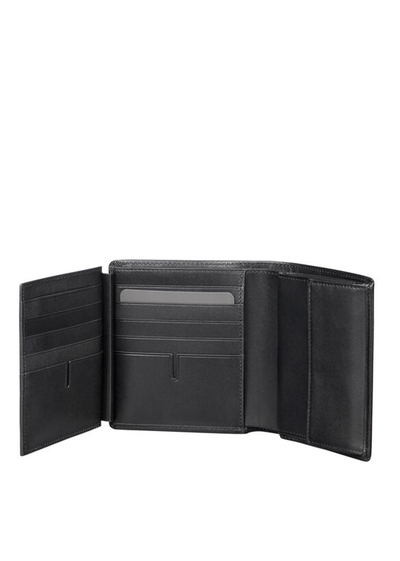 Nassau Global Vertical Flip Coin Wallet - Black