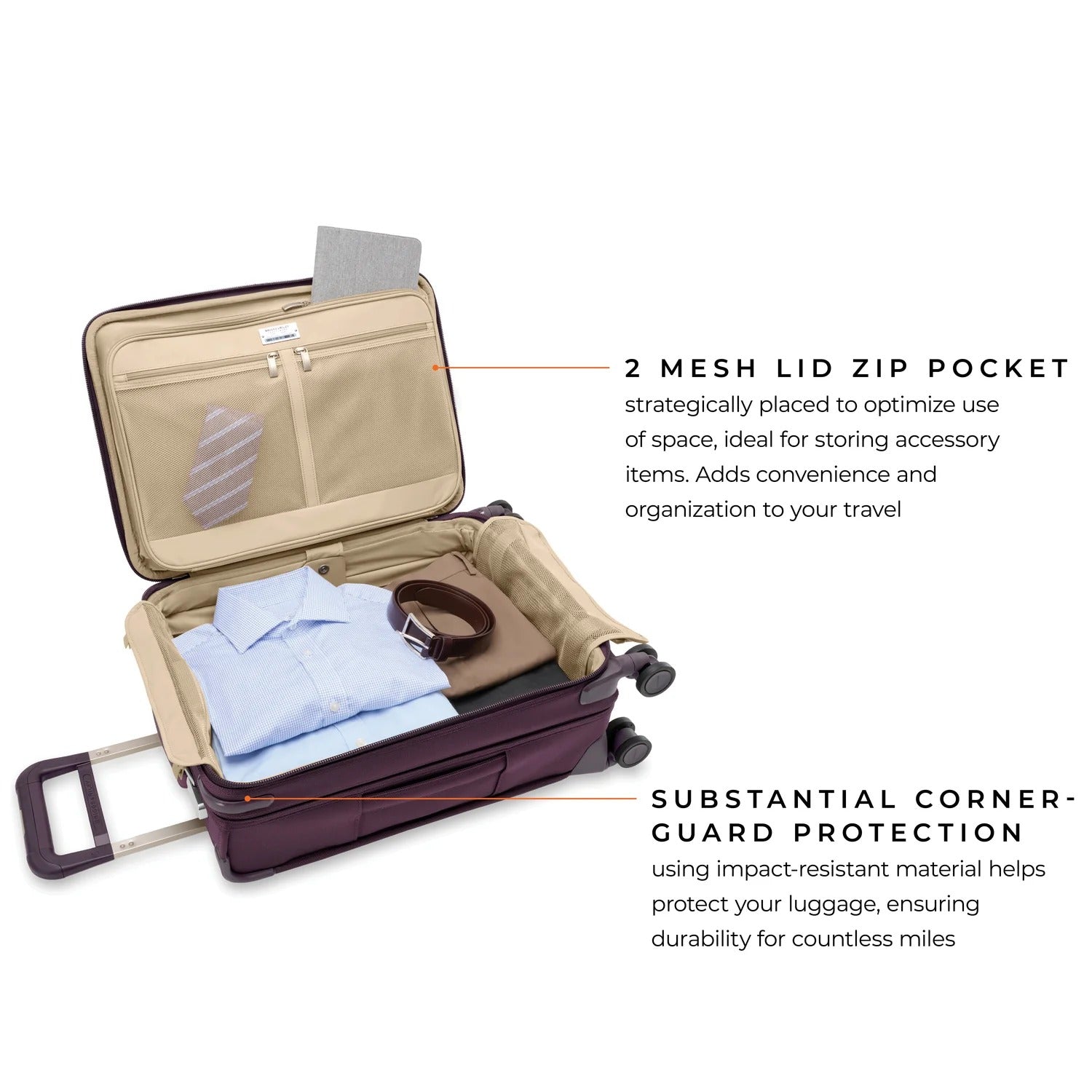 BASELINE Limited Edition Essential Carry-On Spinner - London Luggage