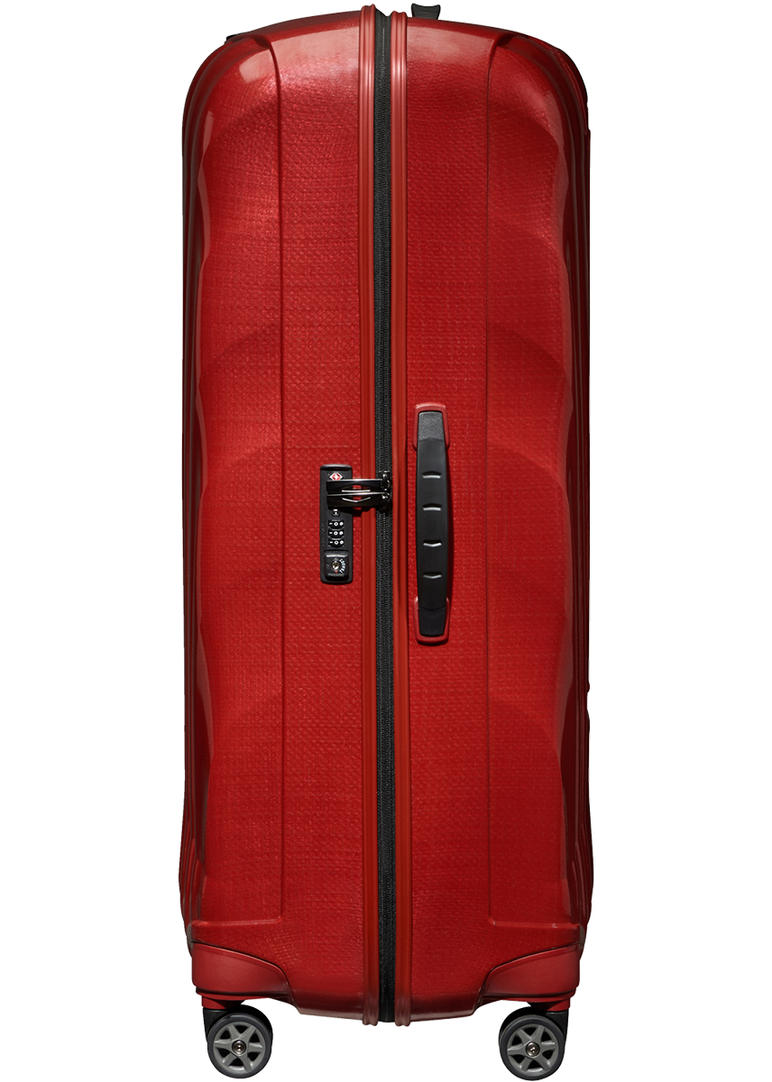 C Lite Spinner 4 wheels 86cm Chili red London Luggage