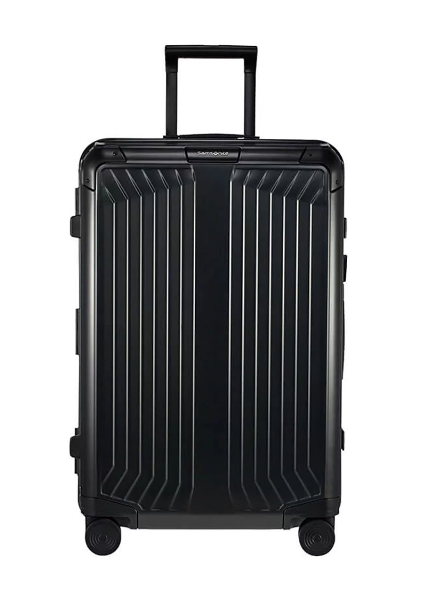 Lite Box Alu Spinner Aluminium 4 Wheels 69cm Black